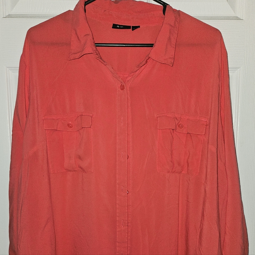 BOGO Free: Woman's 3X button up